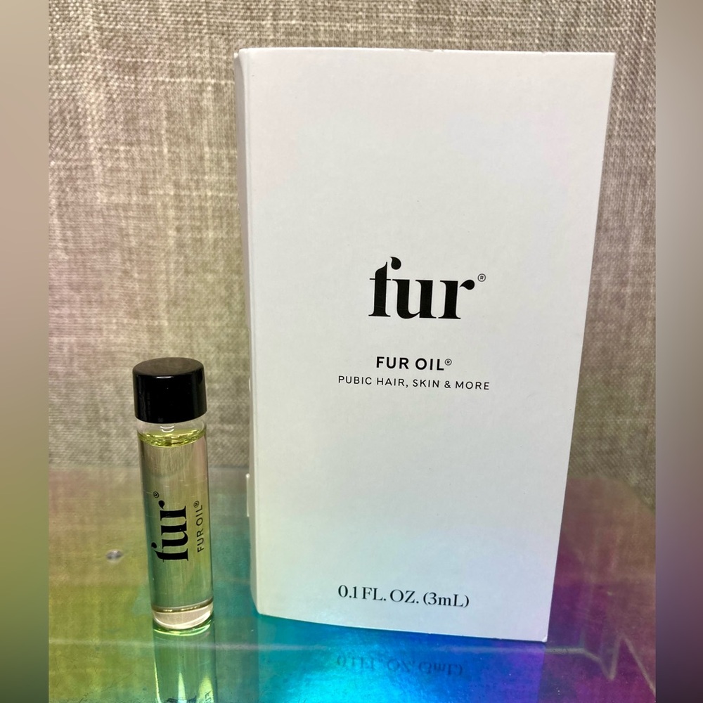 Fur Oil (For Pubic Hair, Skin & More) Softening - 3ml sample - BRAND NEW